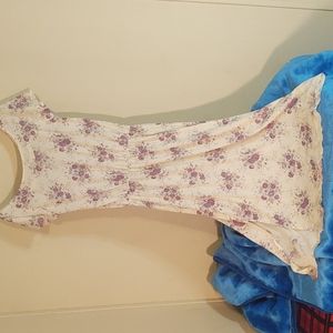 Vintage 1979's floral dress.